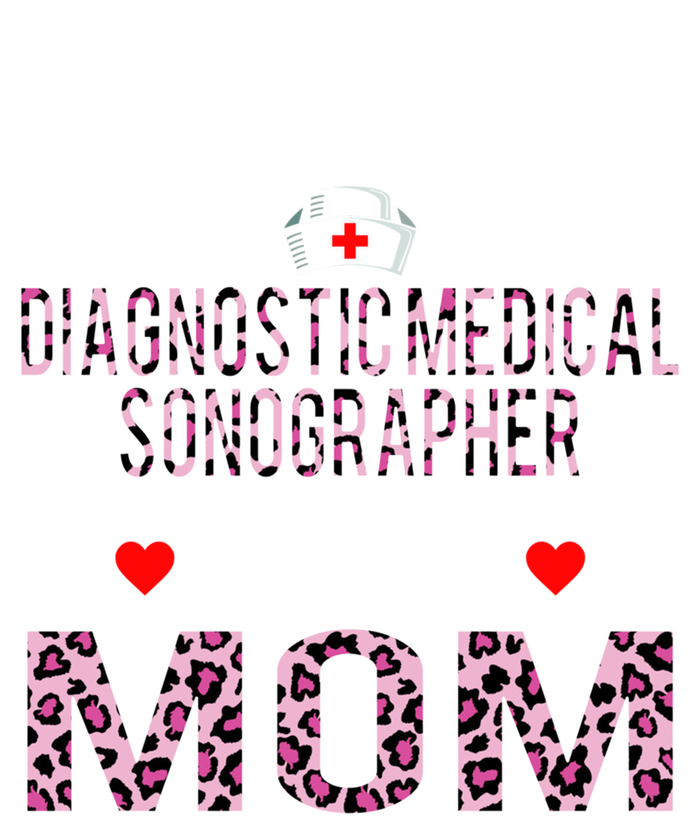 I Have Two Titles Nurse And Mom Diagnostic Medical Sonograph Funny Gift Short Acrylic Beanie