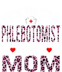 I Have Two Titles Nurse And Mom Phlebotomist Birthday Nurse Gift Women's V-Neck T-Shirt