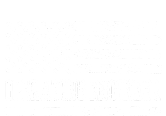 Operating Engineer USA Flag Flexfit Unipanel Trucker Cap