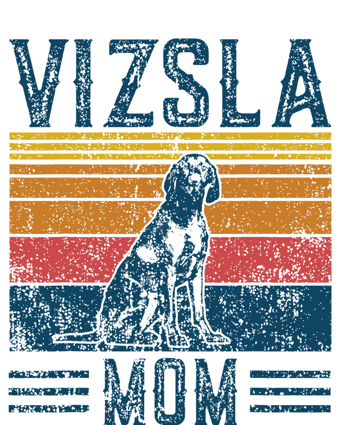 Dog Vizsla Mom Vintage Vizsla Mom Women's Perfect Tri Tunic Long Sleeve Shirt