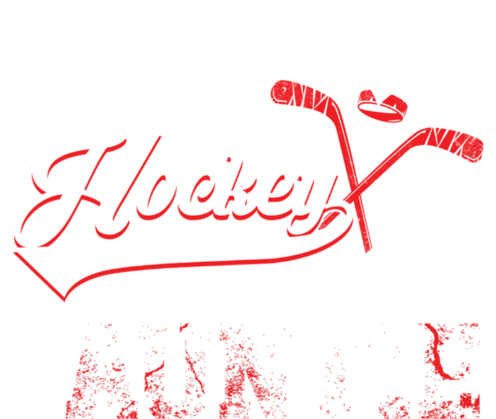 Family Hockey Player Funny Gift Hockey Auntie Cool Gift T-Shirt