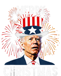 Funny Joe Biden Merry Christmas For Fourth Of July Long Sleeve Shirt