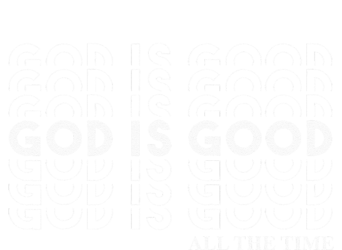 God Is Good Christian Worship Preachers Striped Beanie with Solid Band