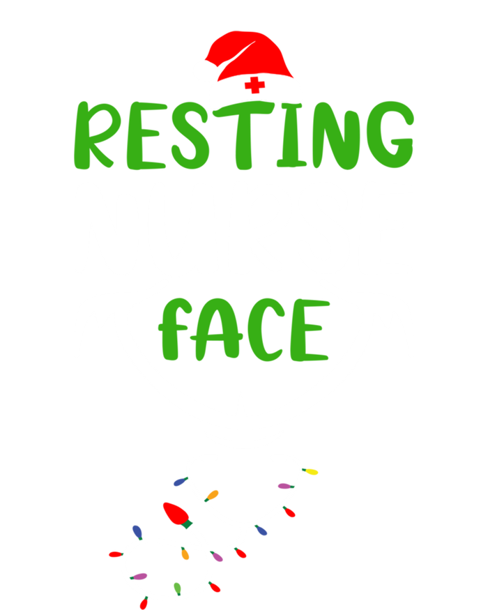 Resting Nurse Face Funny Stethoscope Christmas Nurse Lover Funny Gift Ladies Essential Tank