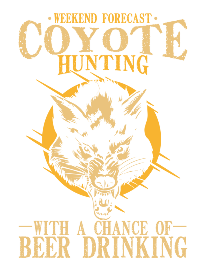 Coyote Hunting Beer Ing Gift Ladies Long Sleeve Shirt