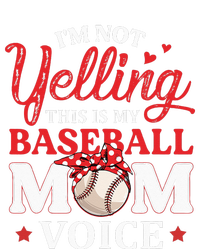 Im Not Yelling This Is My Baseball Mom Voice Baseball Lover Kids T-Shirt