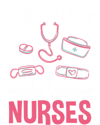 Just A Who Loves Nurses Gift Toddler Sweatshirt