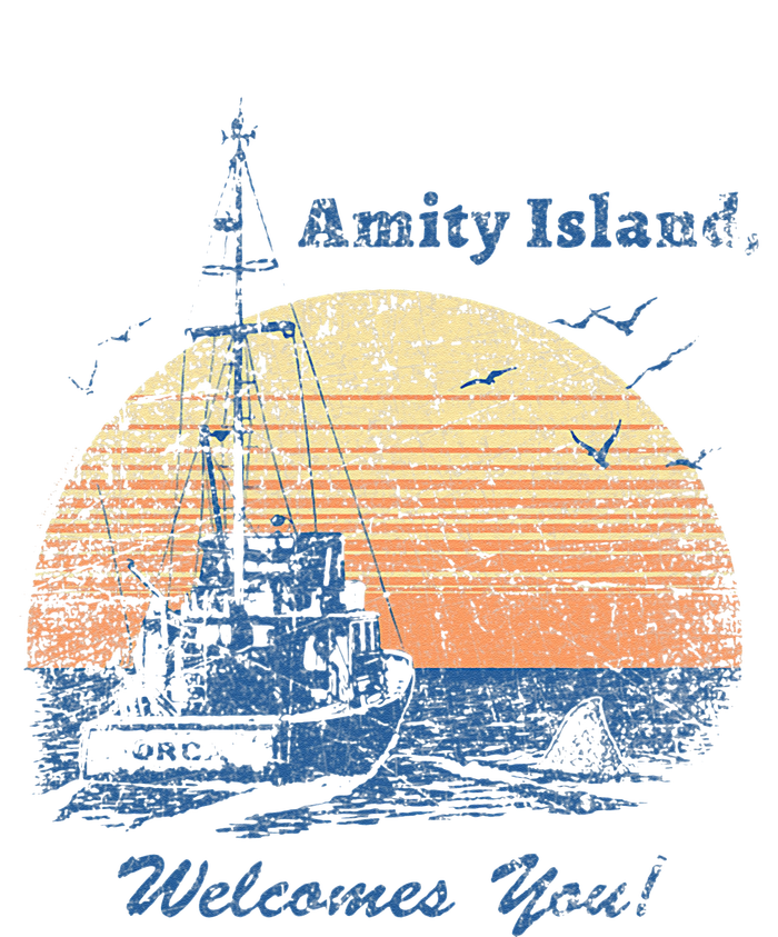 Jaws Vintage Amity Island Magnet