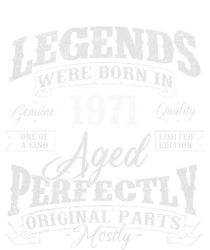 Legends Were Born In 1971 Year Of Birth Birthday Sweatshirt Cinch Pack Bag