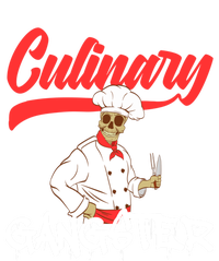 Culinary Gangster Bone Skull Swag Dope Collection Funny Gift Valucap Bio-Washed Visor