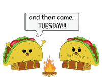 Taco Tuesday Funny Text Humour Happy Camping Jokes T-Shirt