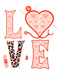 Love Stethoscope Heart Leopard Nurse Case Ger For Nurses Funny Gift T-Shirt