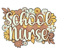 School Nurse Flowers School Nursing Cute Gift T-Shirt