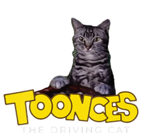 Toonces The Driving Cat Youth Performance Sprint T-Shirt