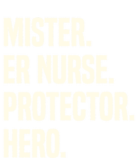 Mister Er Nurse Protector Hero Husband Profession Gift Premium T-Shirt