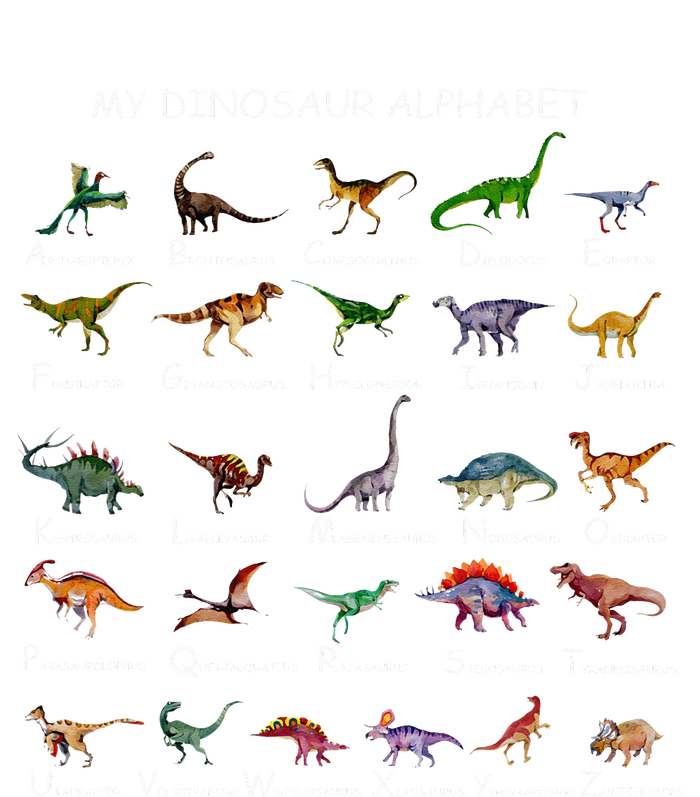 Dinosaur Alphabet Dino ABC For Kids Men Women Dinosaur Sustainable Bucket Hat