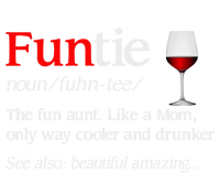 Funny Funtie Definition The Fun Aunt Like A Mom Meaningful Gift Tank Top