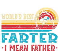 Worlds Best Farter I Mean Father Pomeranian Dad Fathers T-Shirt