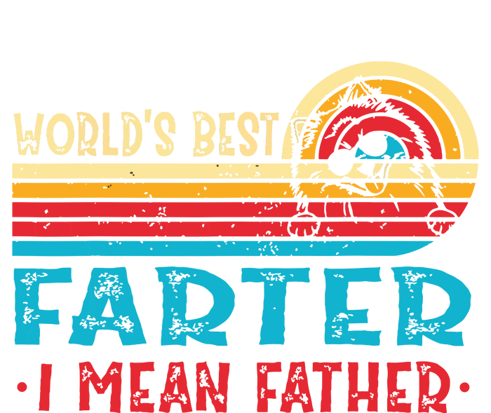 Worlds Best Farter I Mean Father Pomeranian Dad Fathers T-Shirt