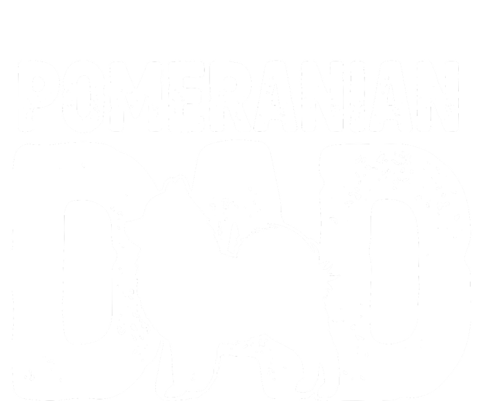 Pomeranian Dad Dog Lover Funny Pom Dog Owner Father Daddy T-Shirt