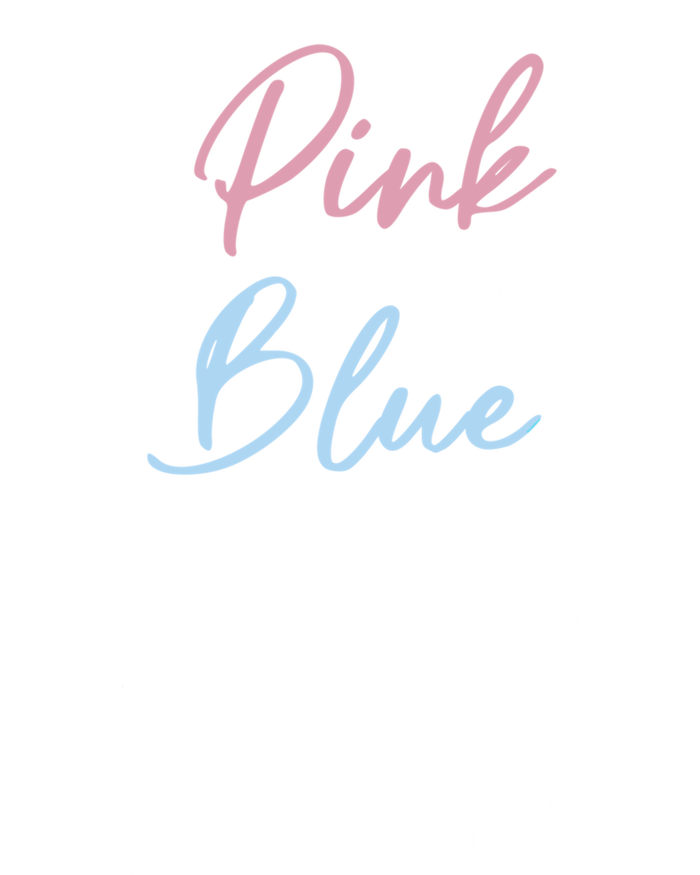 Funny Pink Or Blue Aunt Loves You Nephew Niece Gender Reveal Gift Sustainable Beanie