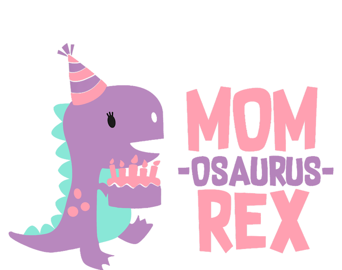 Mom Dinosaur Family Matching Birthday Girl Party Daughtrer Youth Performance Sprint T-Shirt