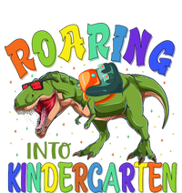 Roaring Into Kindergarten Dinosaur Ready To Crush Boy Garment-Dyed Heavyweight T-Shirt