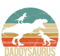 Daddy Dinosaur Daddysaurus 2 Two christmas Gift For Dad Ladies Essential Flowy Tank