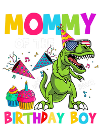 Mommy Of The Birthday Boy T-Rex Dinosaur Birthday Flat Bill Trucker Hat