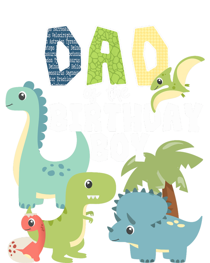 Dinosaurs Theme Birthday Dad Of The Birthday Boy Dinosaur The Baniff Cuffed Pom Beanie