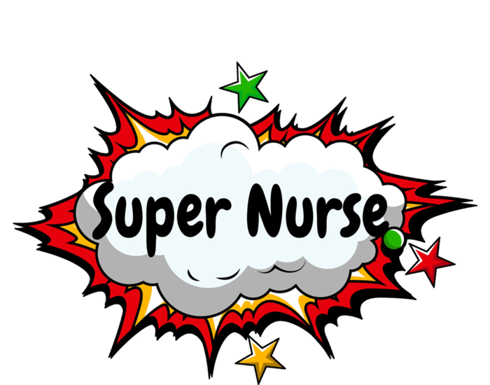 Super Nurse Funny Nursing Superpower Gift For Nurses Cool Gift Insulated Varsity Jacket