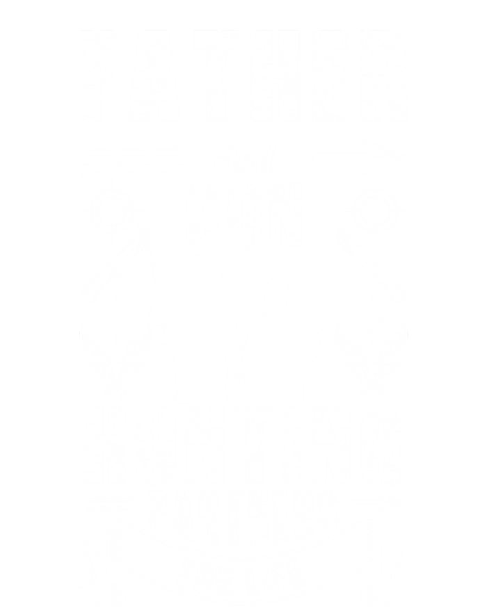 Father And Son Hunting Buddies Dad And Son Hunting Buddy Funny Gift Sustainable Beanie