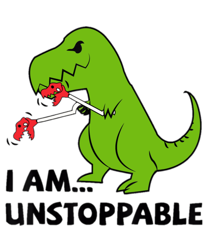 I'M UNSTOPPABLE T-Rex Dinosaur Funny Cute Trendy Kids Sweatshirt