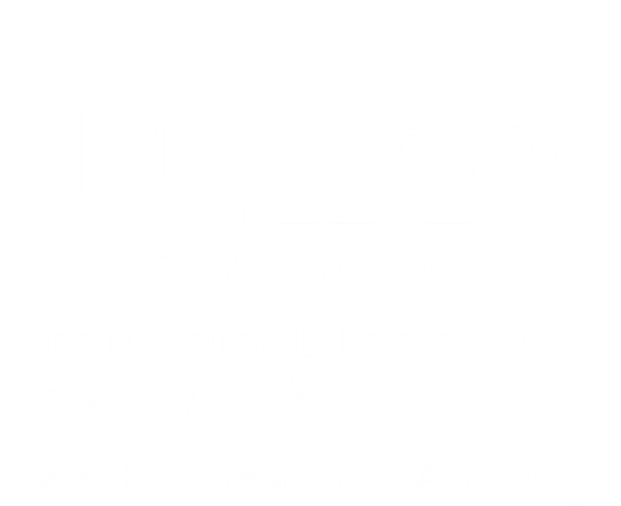 Funtie Definition (The Fun Aunt) Funny Aunt Cute Cool Aunt Gift Coaster