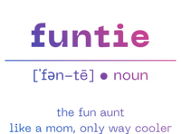 Funtie Fun Auntie Cool Aunt Funny Gift Best Auntie Funny Gift Ladies Essential Flowy Tank