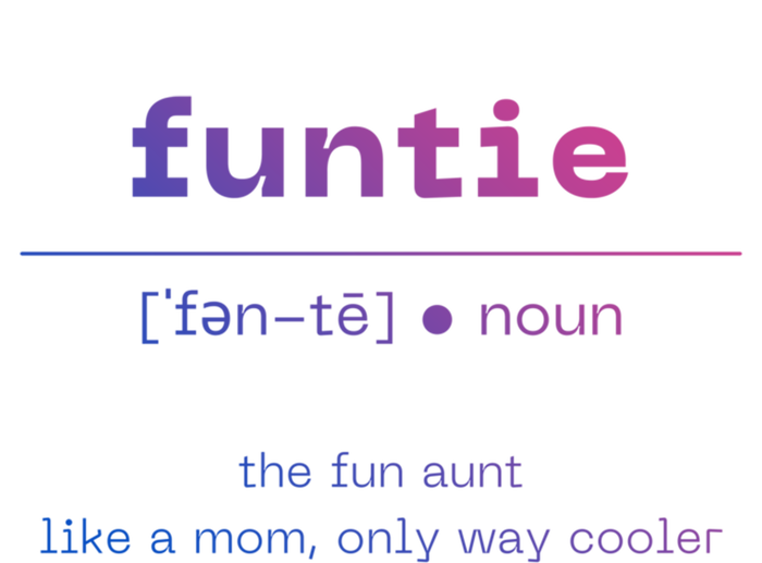 Funtie Fun Auntie Cool Aunt Funny Gift Best Auntie Funny Gift Ladies Essential Flowy Tank