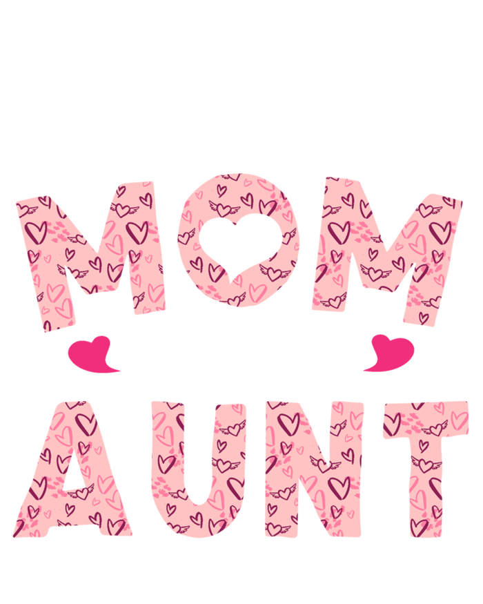 God Gifted Me Two Titles Mom And Aunt Hearts Gift Great Gift Tote Bag