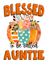 Grandma Tee Blessed To Be Called Auntie Fall Art Gift Ceramic Bell Ornament