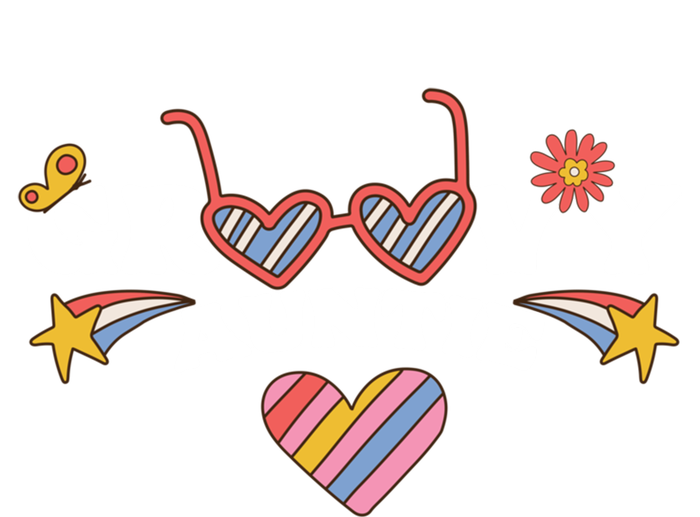 Groovy Auntie Nephew Niece Aunt Gift Premium Hoodie