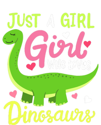  Brachiosaurus Dinosaur Just a Girl Who Loves Dinosaurs Women's Fleece Hoodie