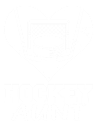 Hockey Aunt Funny Hockey Heart Gift T-Shirt