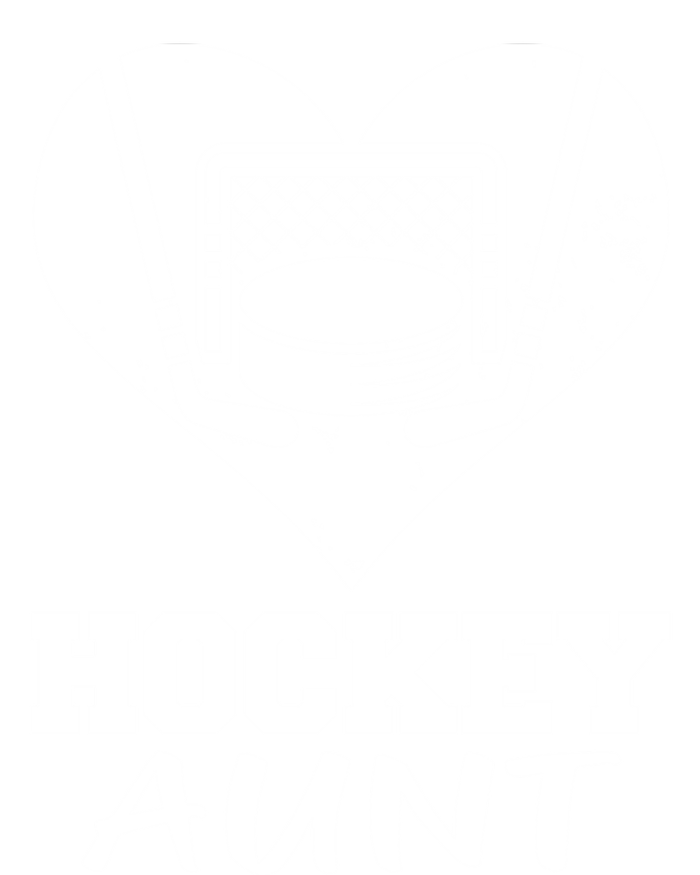 Hockey Aunt Funny Hockey Heart Gift T-Shirt