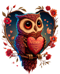 Cute Owl Lover Valentines Day Cute Owl Art Animal Graphic Magnet