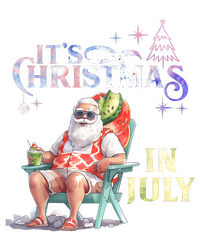 Christmas In July Santa Beach Summer Float Xmas Funny PosiCharge Competitor Tank