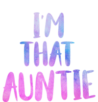 I Am That Aunt Nephew Niece Best Aunt Gift Short Acrylic Beanie