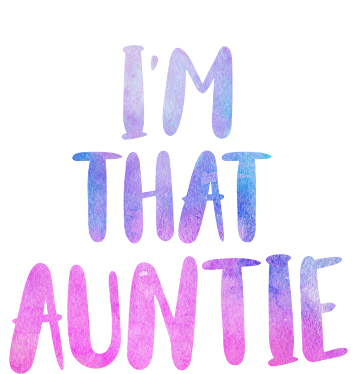 I Am That Aunt Nephew Niece Best Aunt Gift Short Acrylic Beanie