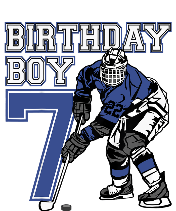  7 Year Old Ice Hockey Themed Birthday Party 7th Boy Gift Magnet