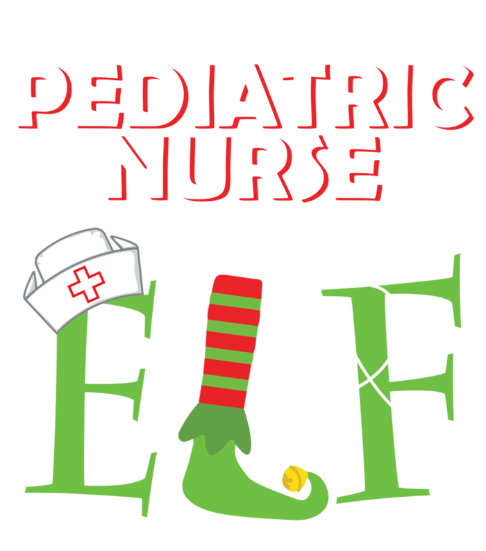 Pediatric Nurse Elf Christmas Matching Group Costume Gift Toddler Long Sleeve Shirt