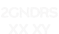 2GNDRS XX XY 2 Genders Button