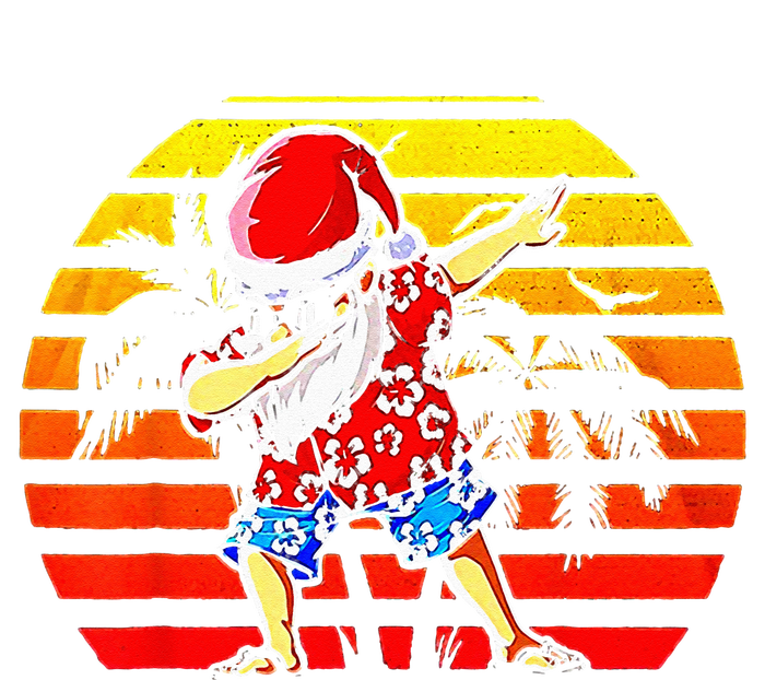 Dabbing Santa Christmas In July Hawaiian Xmas Dab Ladies Essential Flowy Tank